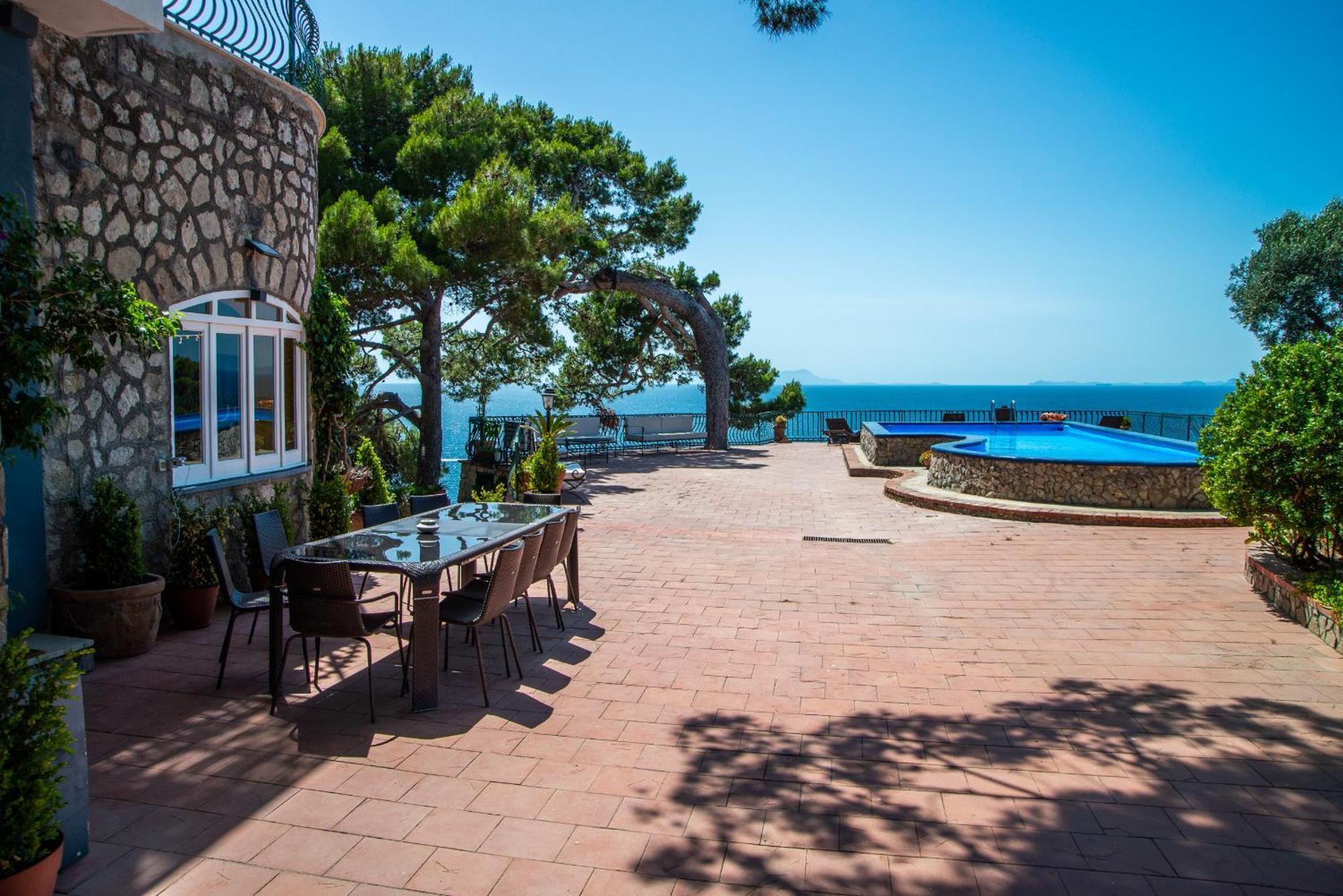 Villa La Galetta Vico Equense Exteriör bild