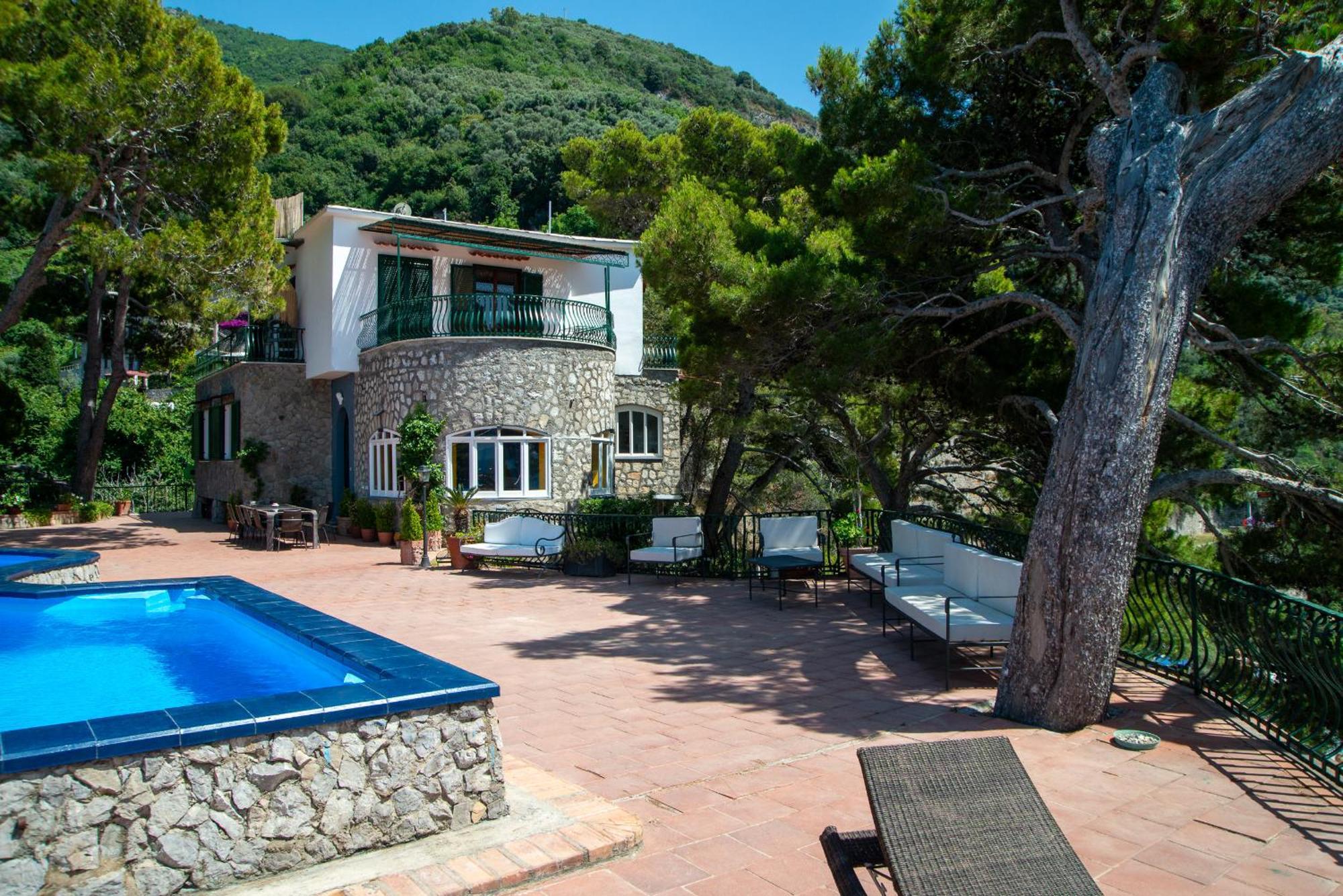 Villa La Galetta Vico Equense Exteriör bild