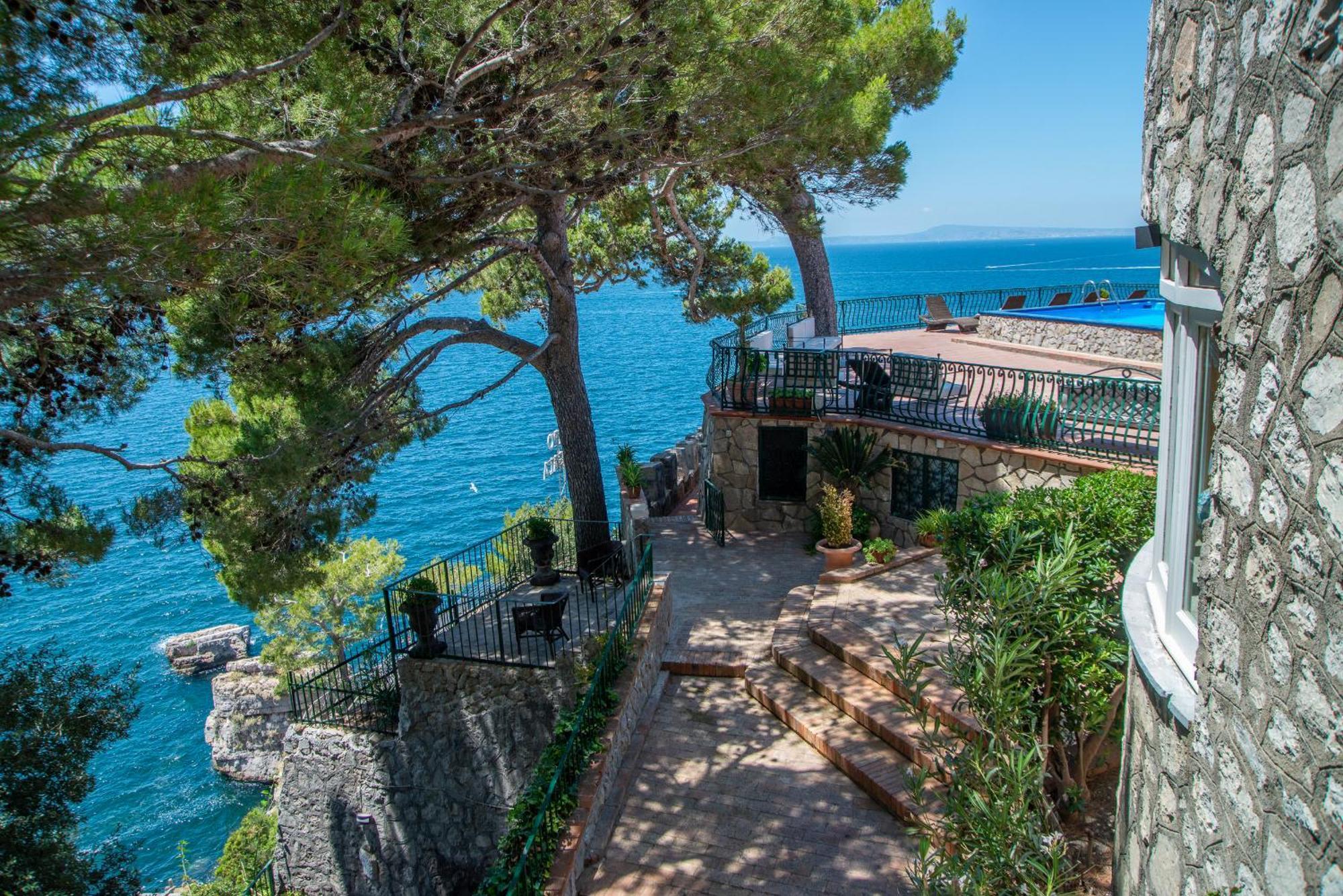 Villa La Galetta Vico Equense Exteriör bild