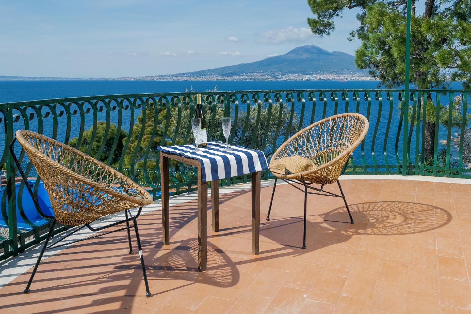 Villa La Galetta Vico Equense Exteriör bild